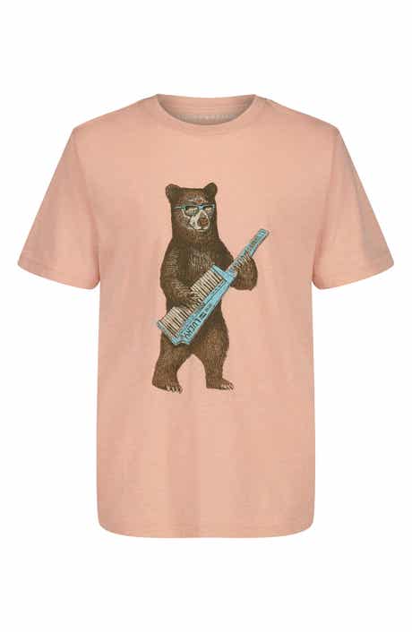 Lucky Brand Kids' Keytar Bear Short Sleeve T-Shirt