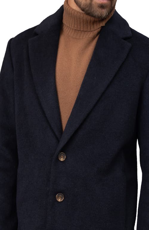 Bagatelle Felted Topcoat In Blue