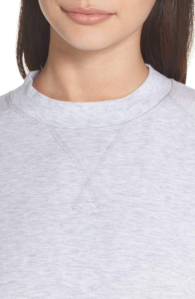 Topshop Cool Touch Sweatshirt, Alternate, color, 