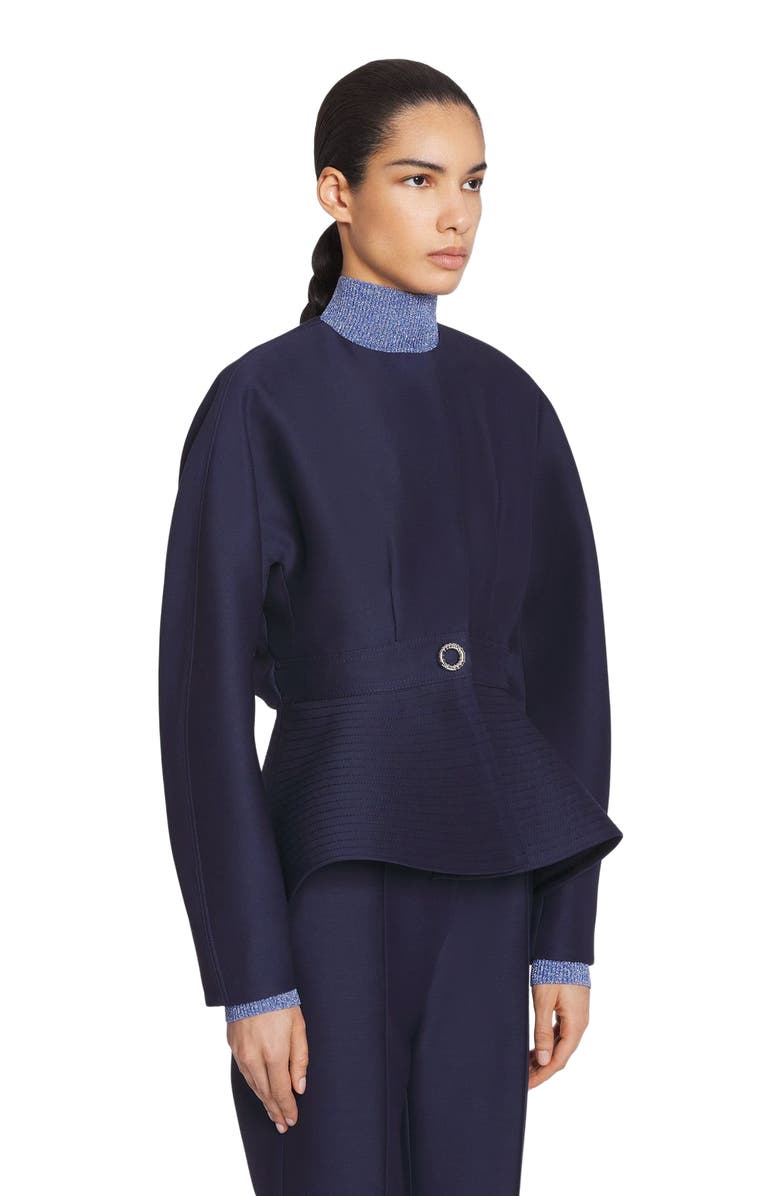 Lanvin MÉLODIE PEPLUM JACKET, Alternate, color, 