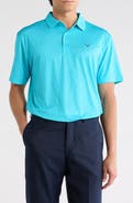 Callaway Mini Geometric Print Knit Golf Polo