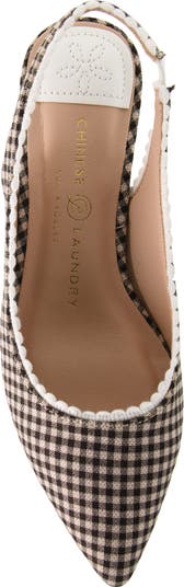 Mayberry Pointed Toe Slingback Pump