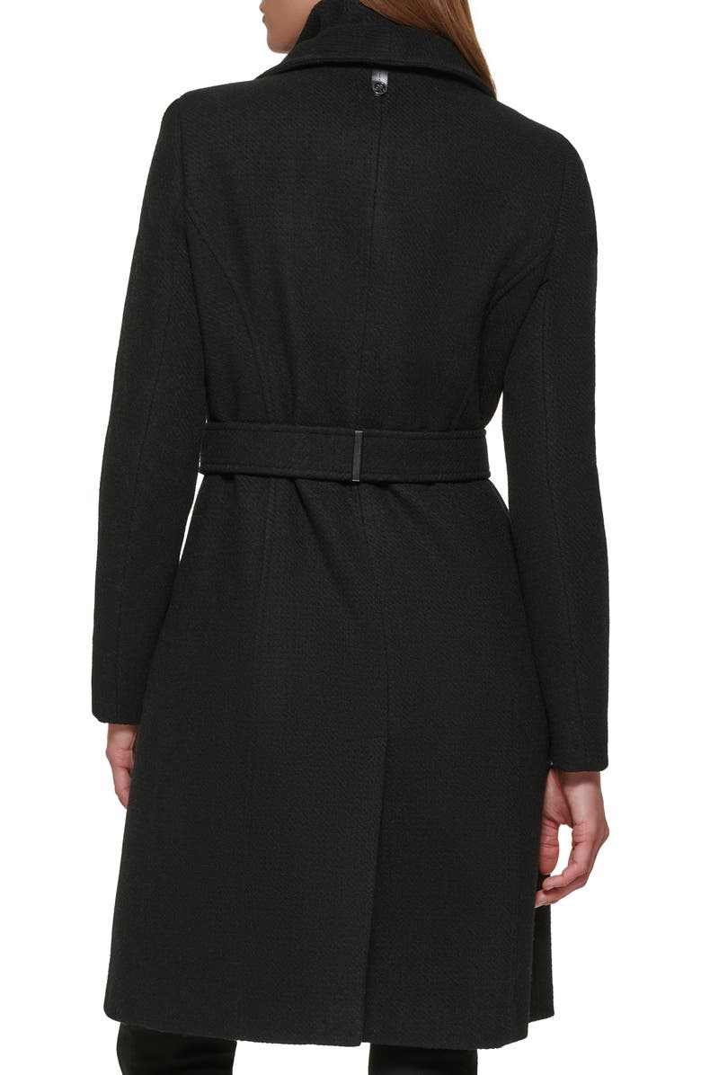 Calvin Klein Wool Blend Bib Coat, Alternate, color,