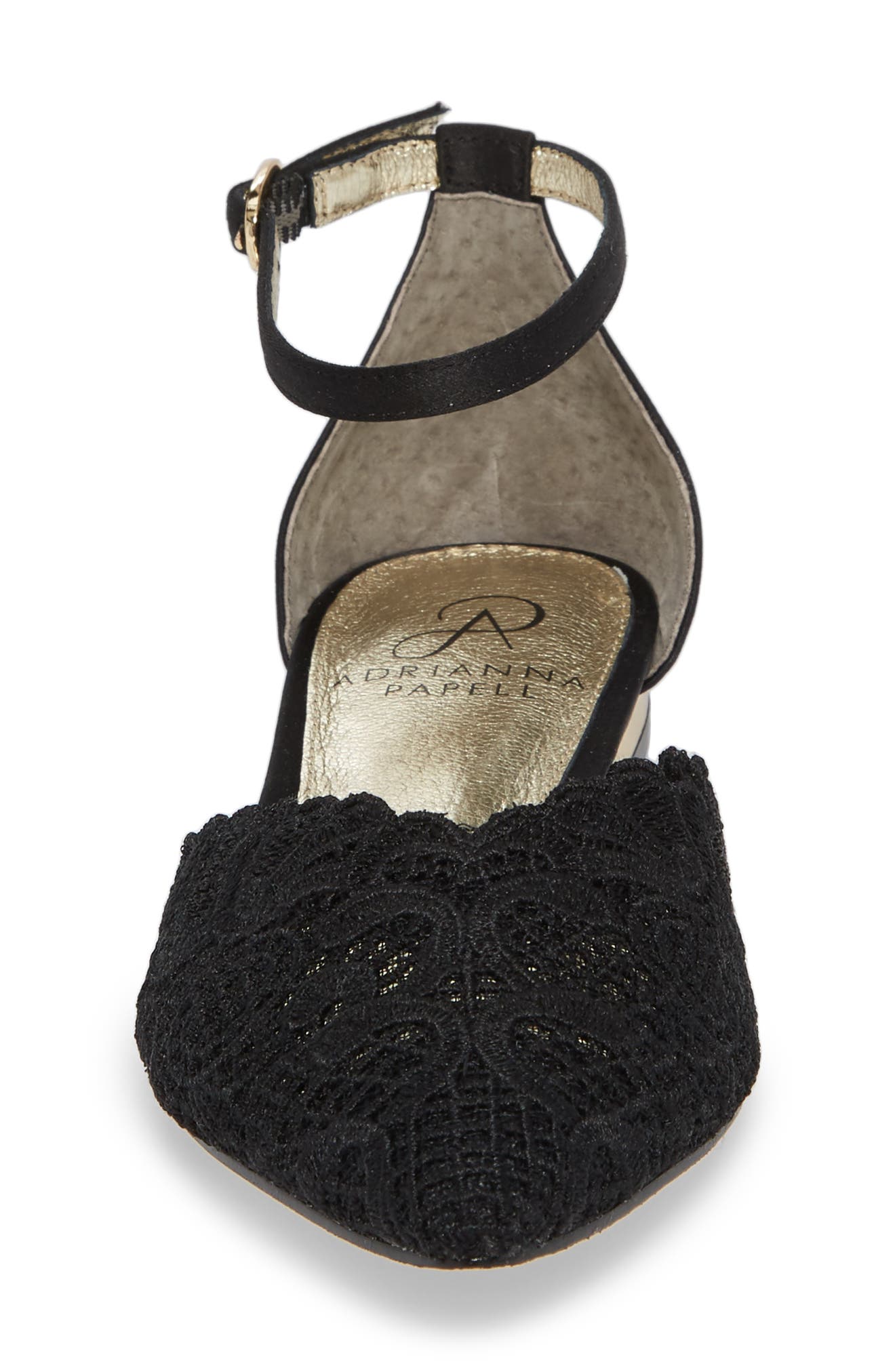 Adrianna Papell Trala Ankle Strap Flat, Alternate, color, 