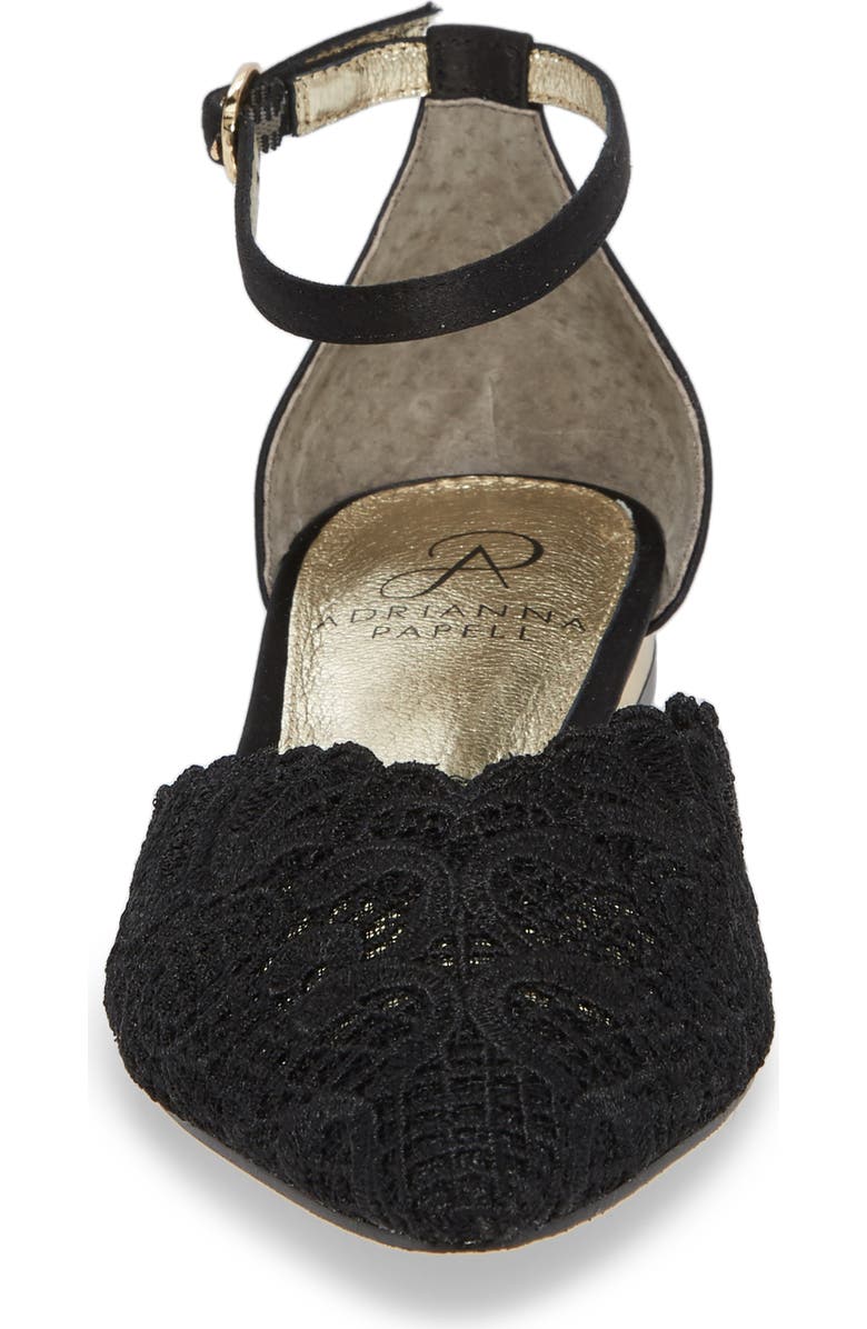 Adrianna Papell Trala Ankle Strap Flat, Alternate, color,