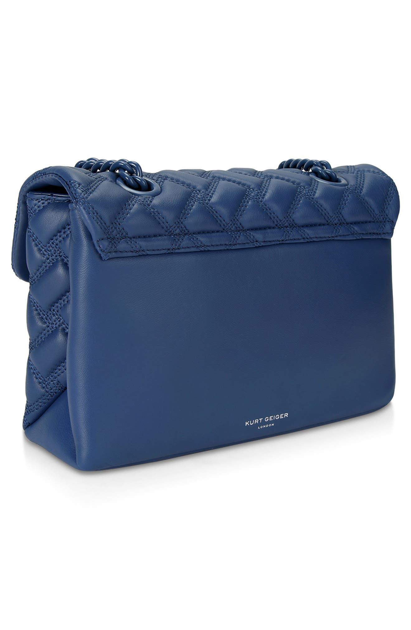 Kurt Geiger London Kensington Drench Quilted Leather Convertible Shoulder Bag, Alternate, color, 