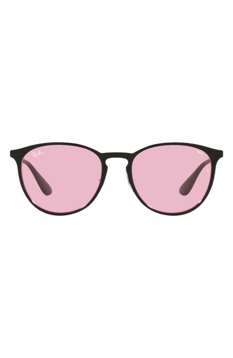 Erika 54mm Round Sunglasses