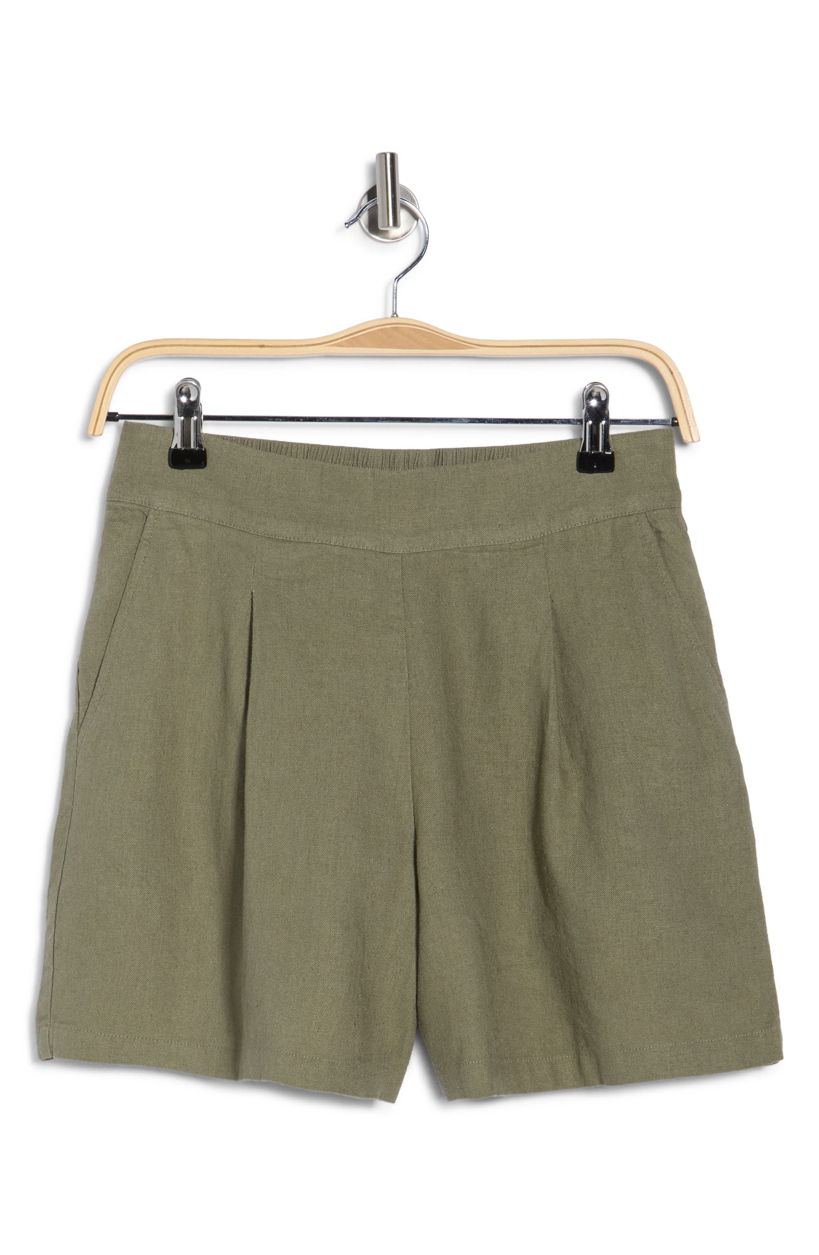 Linen Blend Shorts - image 4