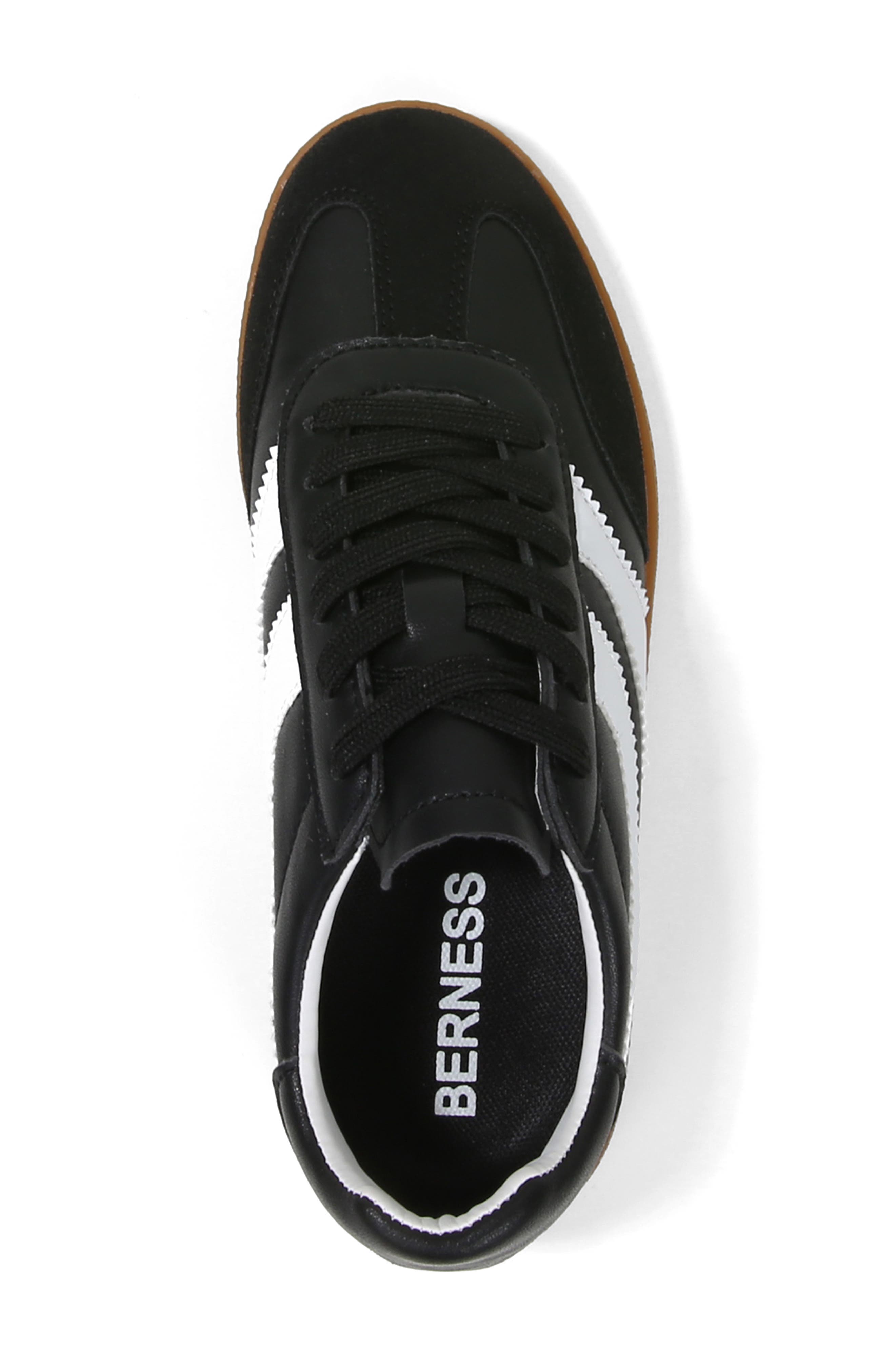 BERNESS Lilliann Gum Sole Sneaker, Alternate, color, Black
