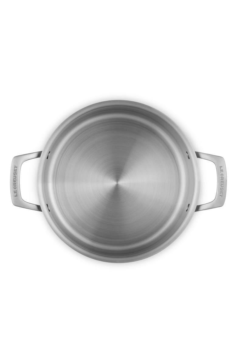 Le Creuset Essential 6.25-Quart Stainless Steel Deep Round Stockpot, Alternate, color, 