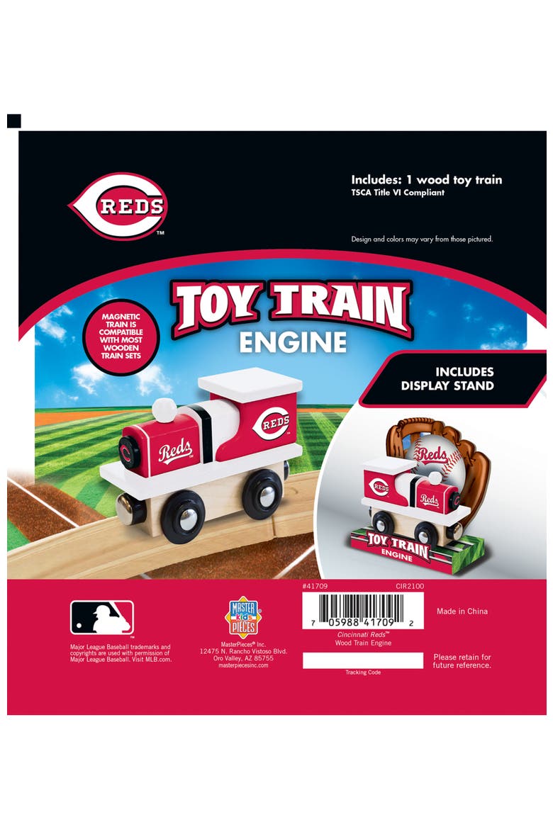 Cincinnati Reds Toy Train Engine, Alternate, color, Multicolor