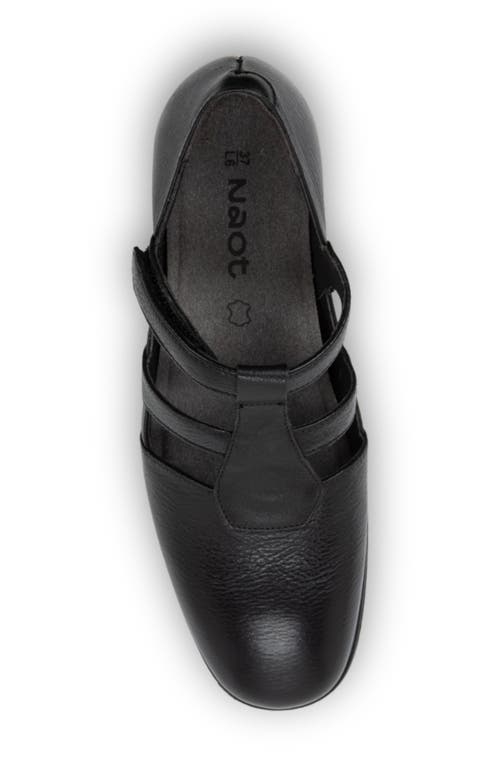 Naot Authentic T-strap Pump In Black