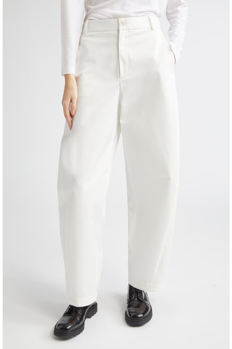 Kayden Stretch Cotton Pants, Main, color, WHITE