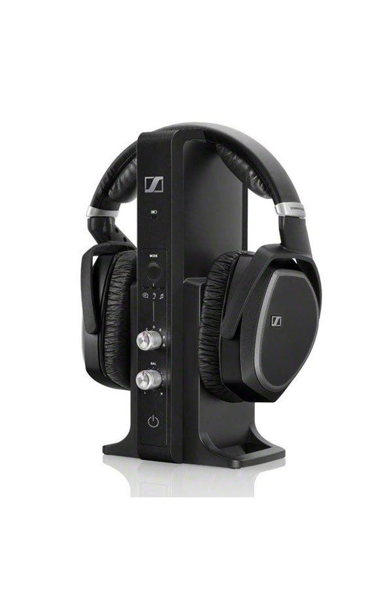 Sennheiser RS 195 RF Wireless Headphone Systems for TV Listening, Main, color, Black