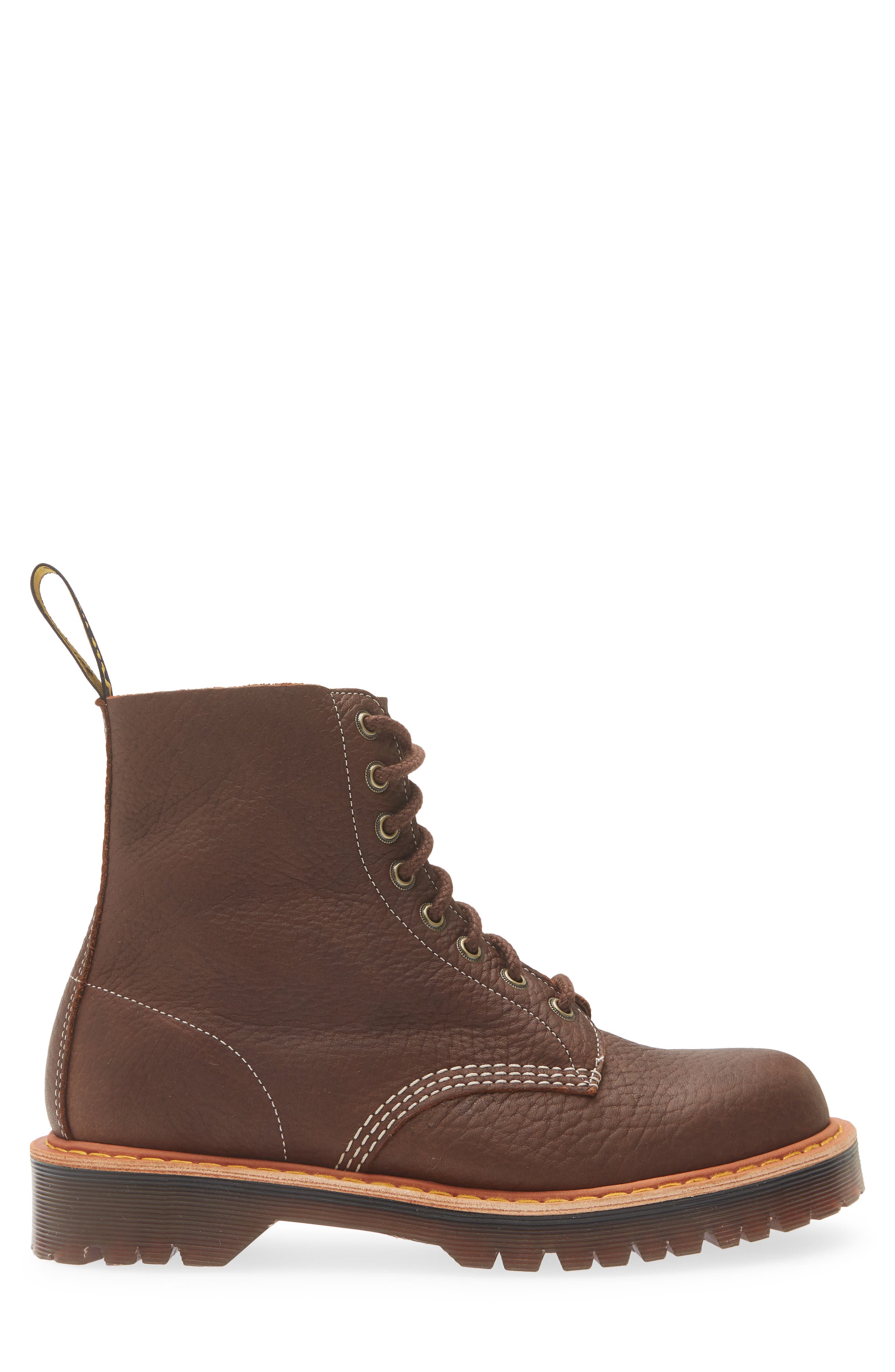 Dr. Martens 1460 Pascal 8-Eye Boot, Alternate, color, Sepia Brown