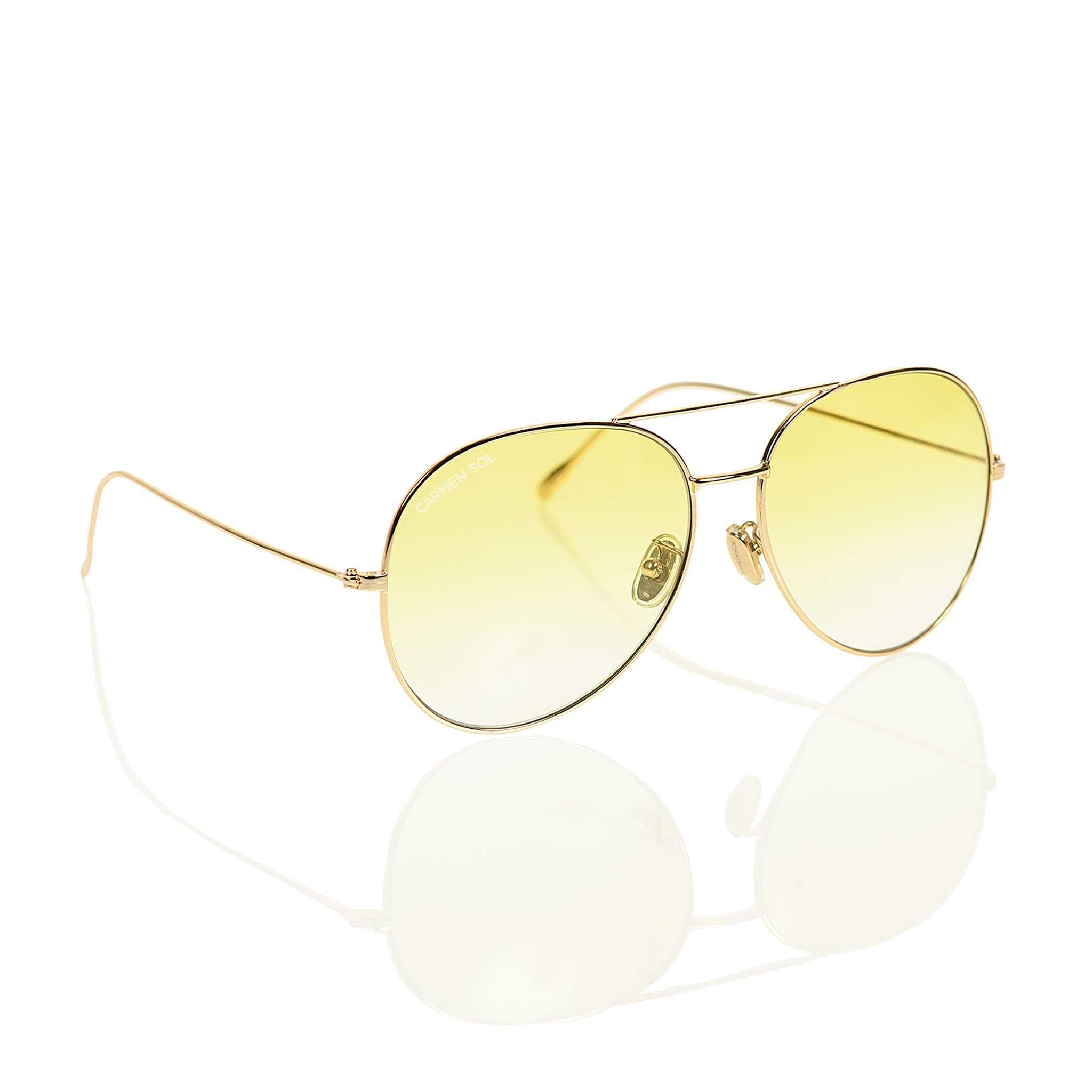 GLD-YELLOW LENS
