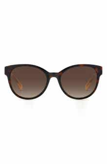 Kate Spade New York nathalie 55mm gradient round sunglasses