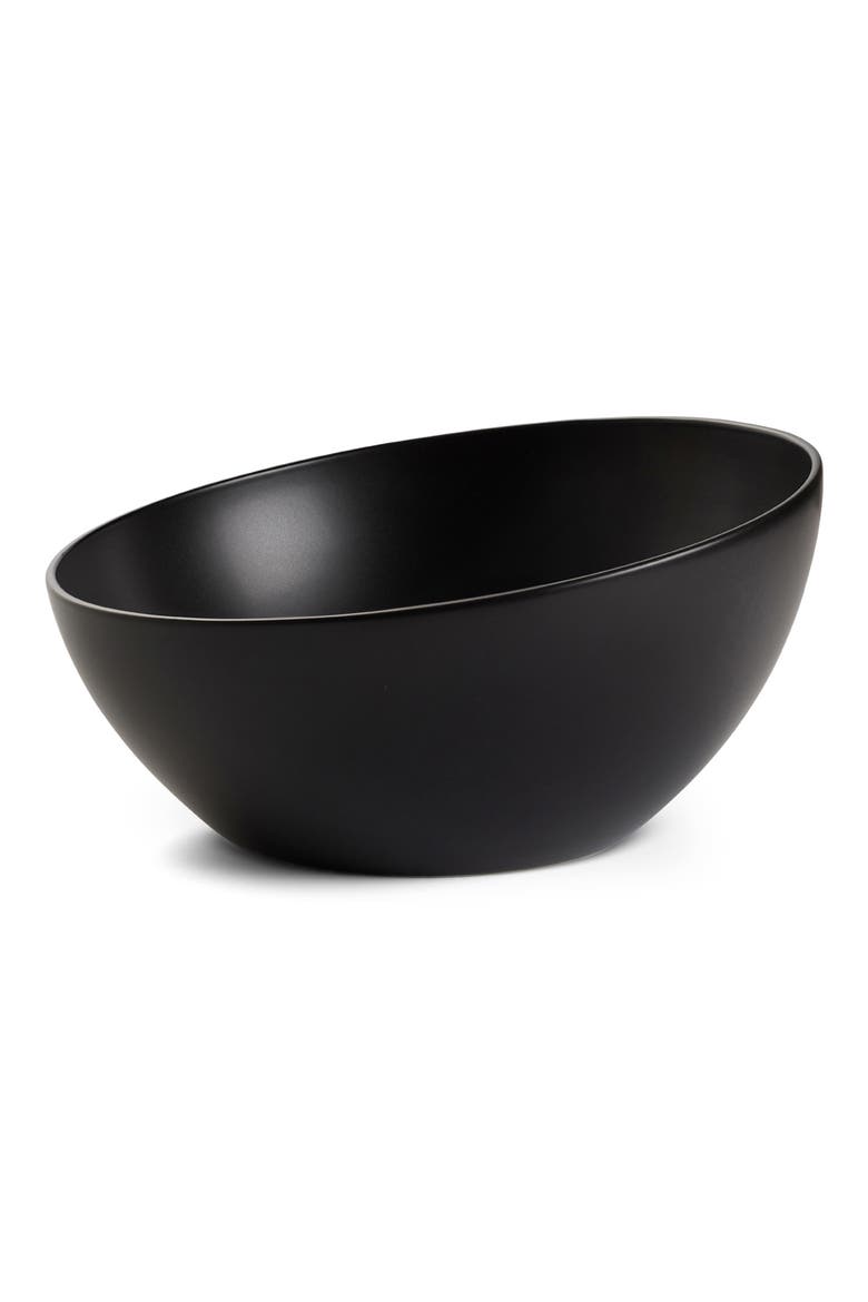 Orbit Serving Bowl, Main, color, BLACK