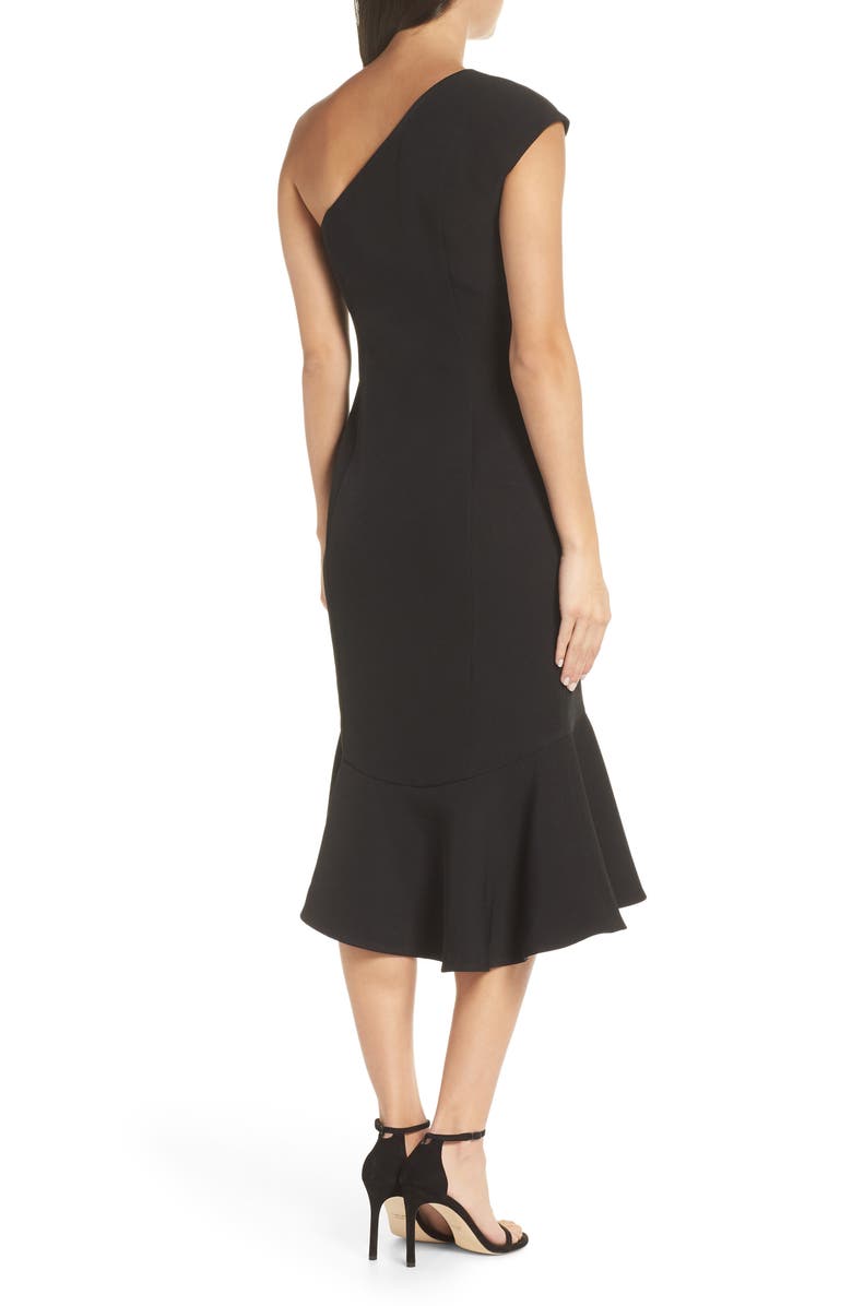 Keepsake the Label Mirrors One-Shoulder Asymmetrical Dress, Alternate, color, 