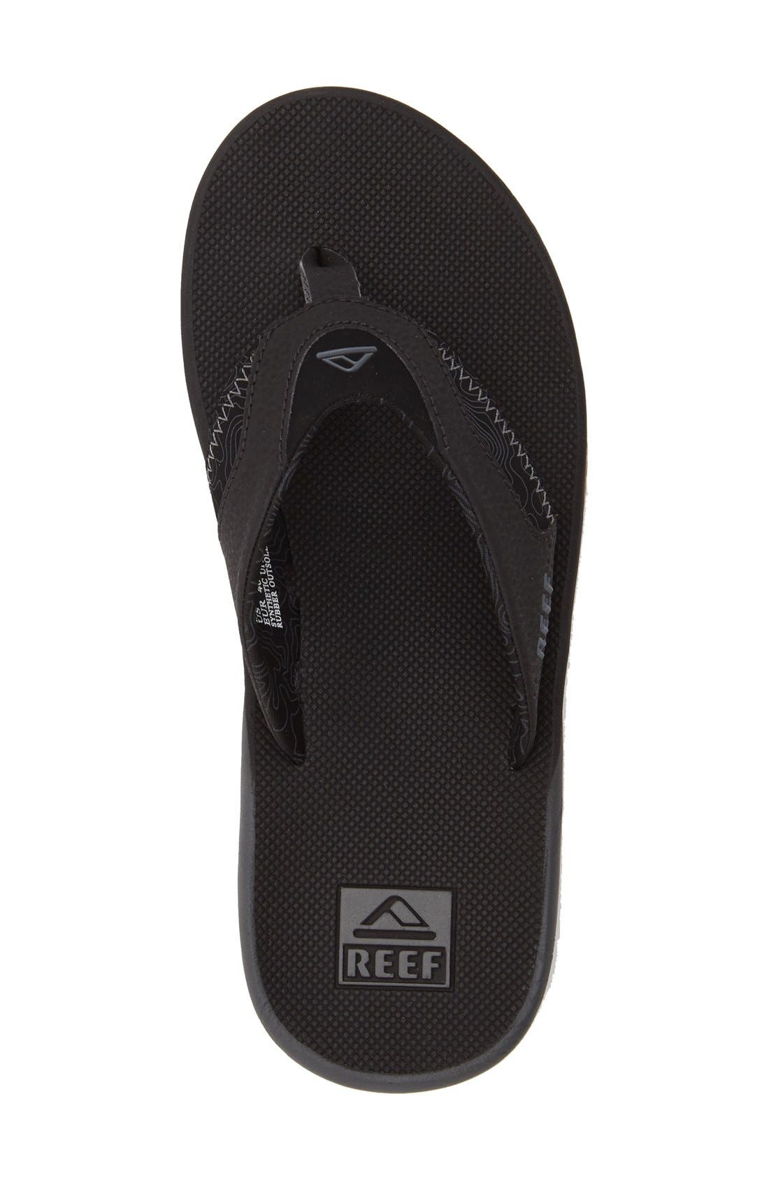 Reef 'Fanning' Flip Flop, Alternate, color, 