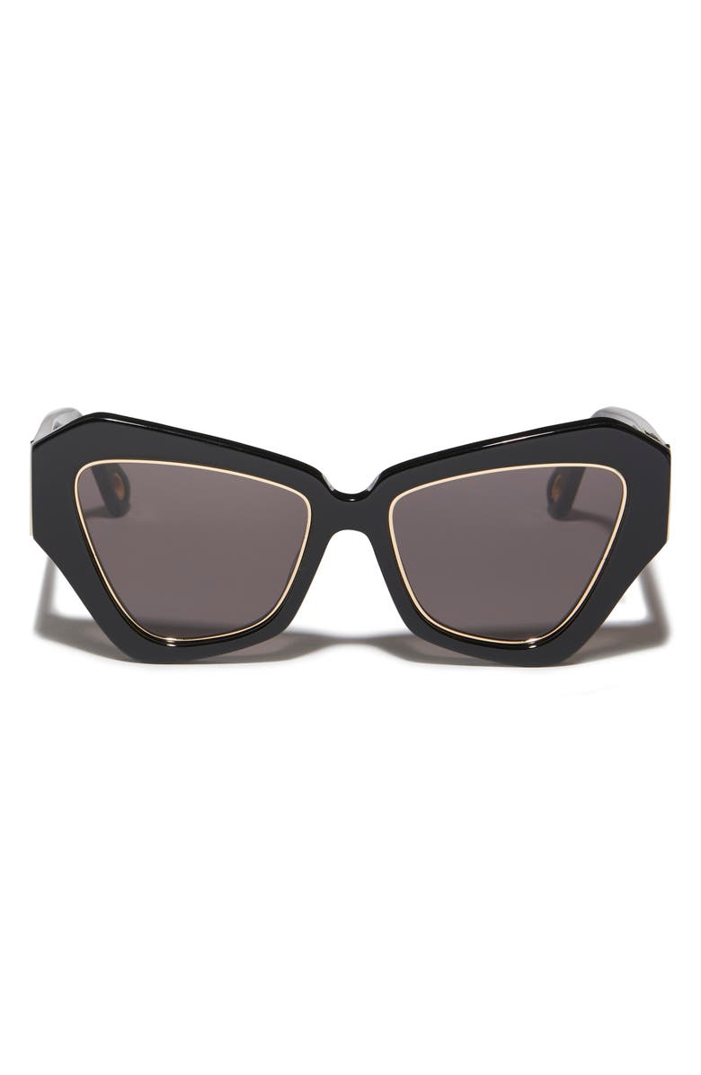 Lele Sadoughi Lara Wide Cat Eye Sunglasses | Nordstrom display picture 3
