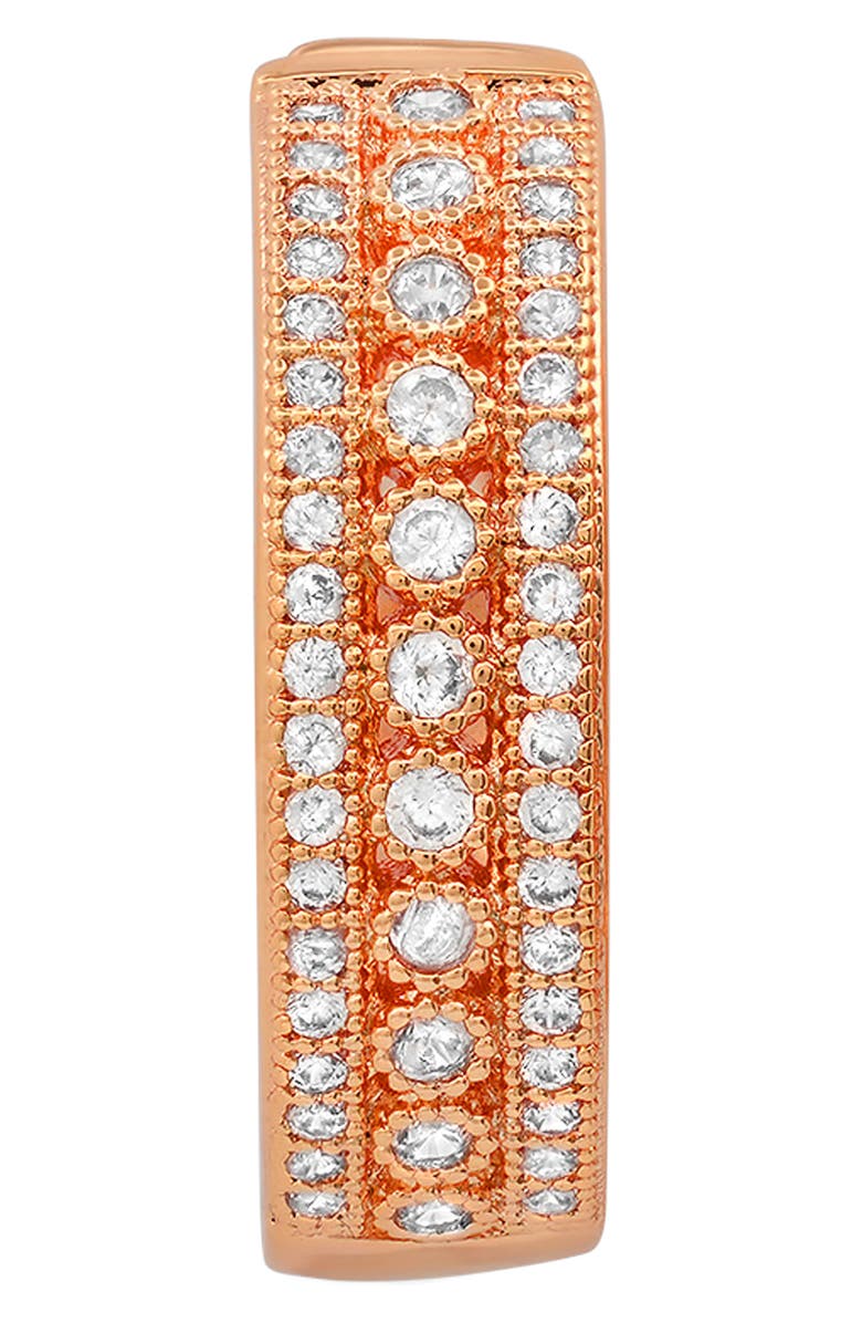 HMY JEWELRY 18K Gold Plated Brass Earrings, Alternate, color, 