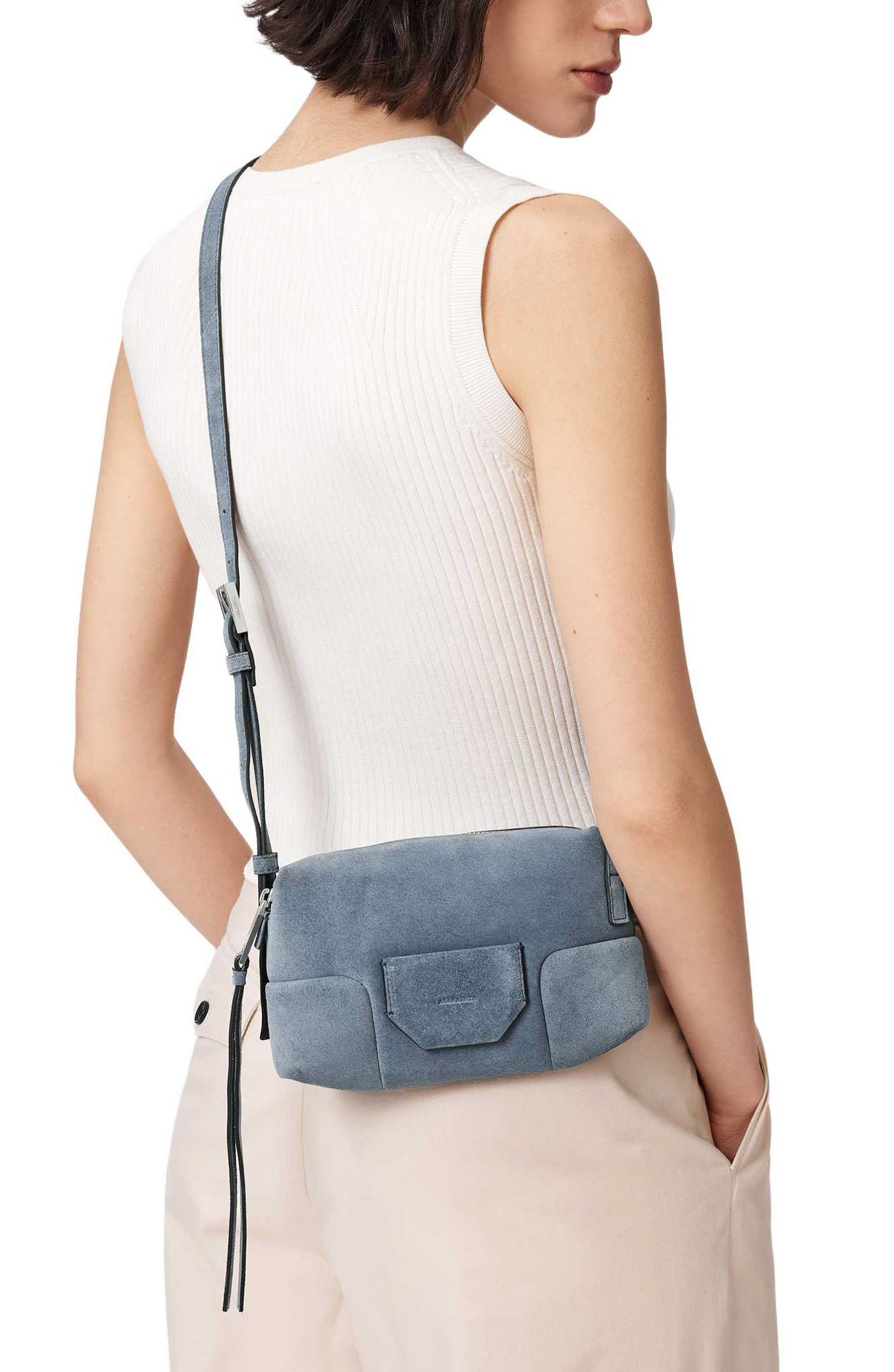 Ares Compact Crossbody Bag, Alternate, color, SEA BLUE