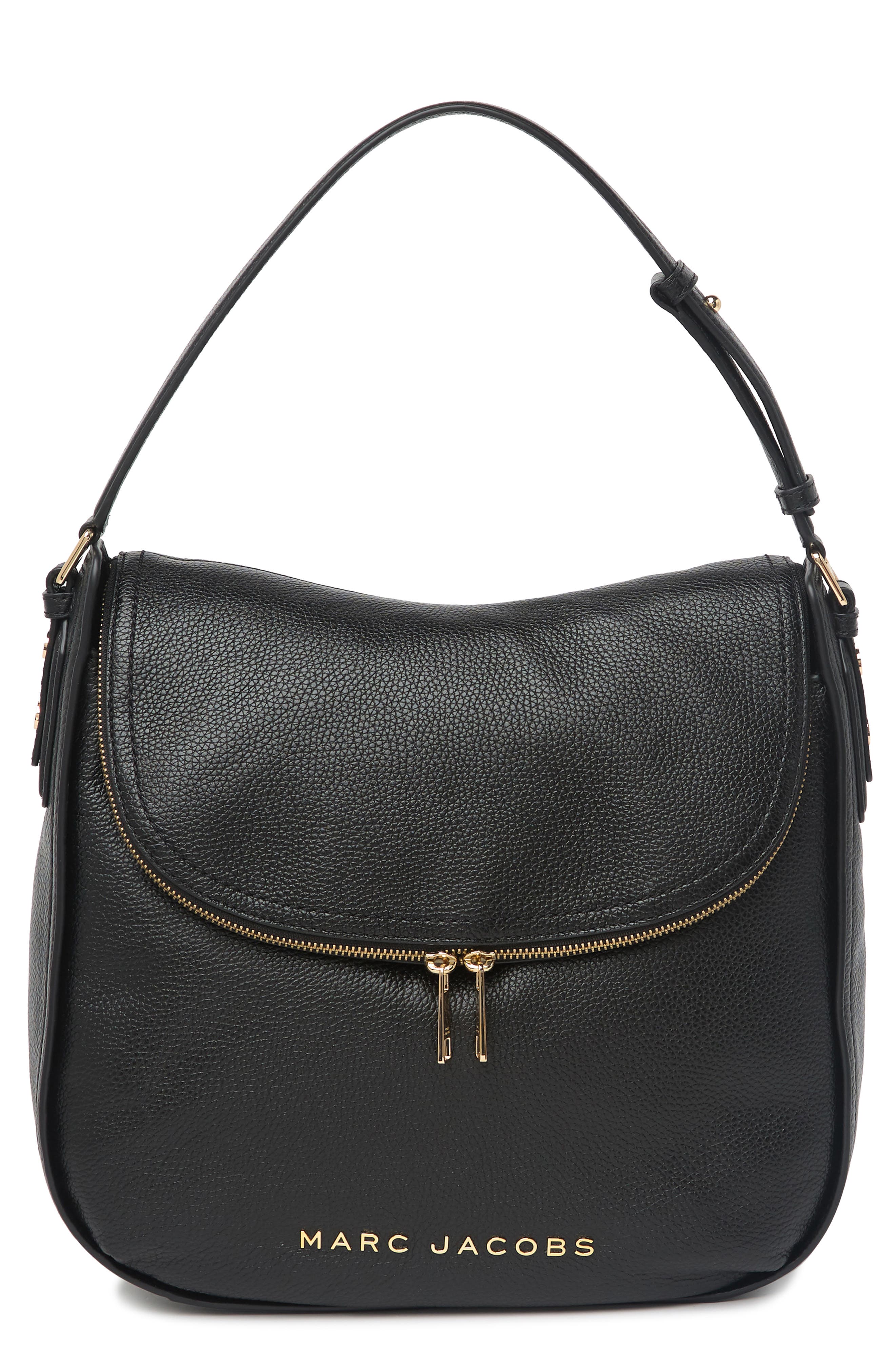 Marc Jacobs Leather Hobo, Main, color, 