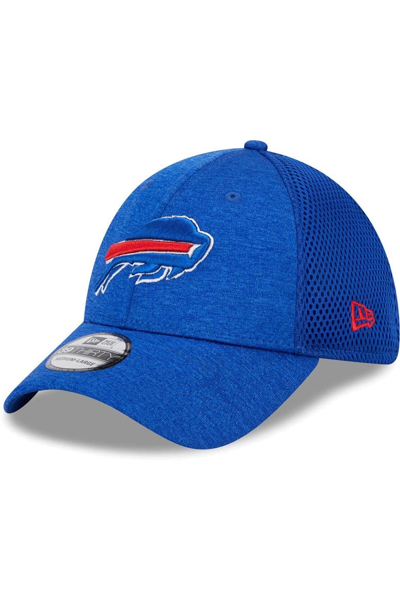 Men's New Era Royal Buffalo Bills Stripe 39THIRTY Flex Hat, Main, color, Royal