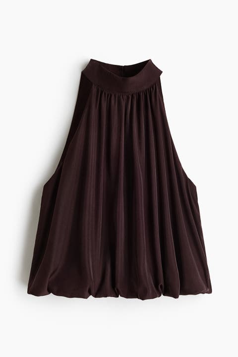 Bubble-hem Top