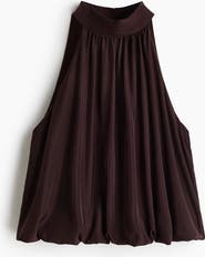 H&M Bubble-hem Top