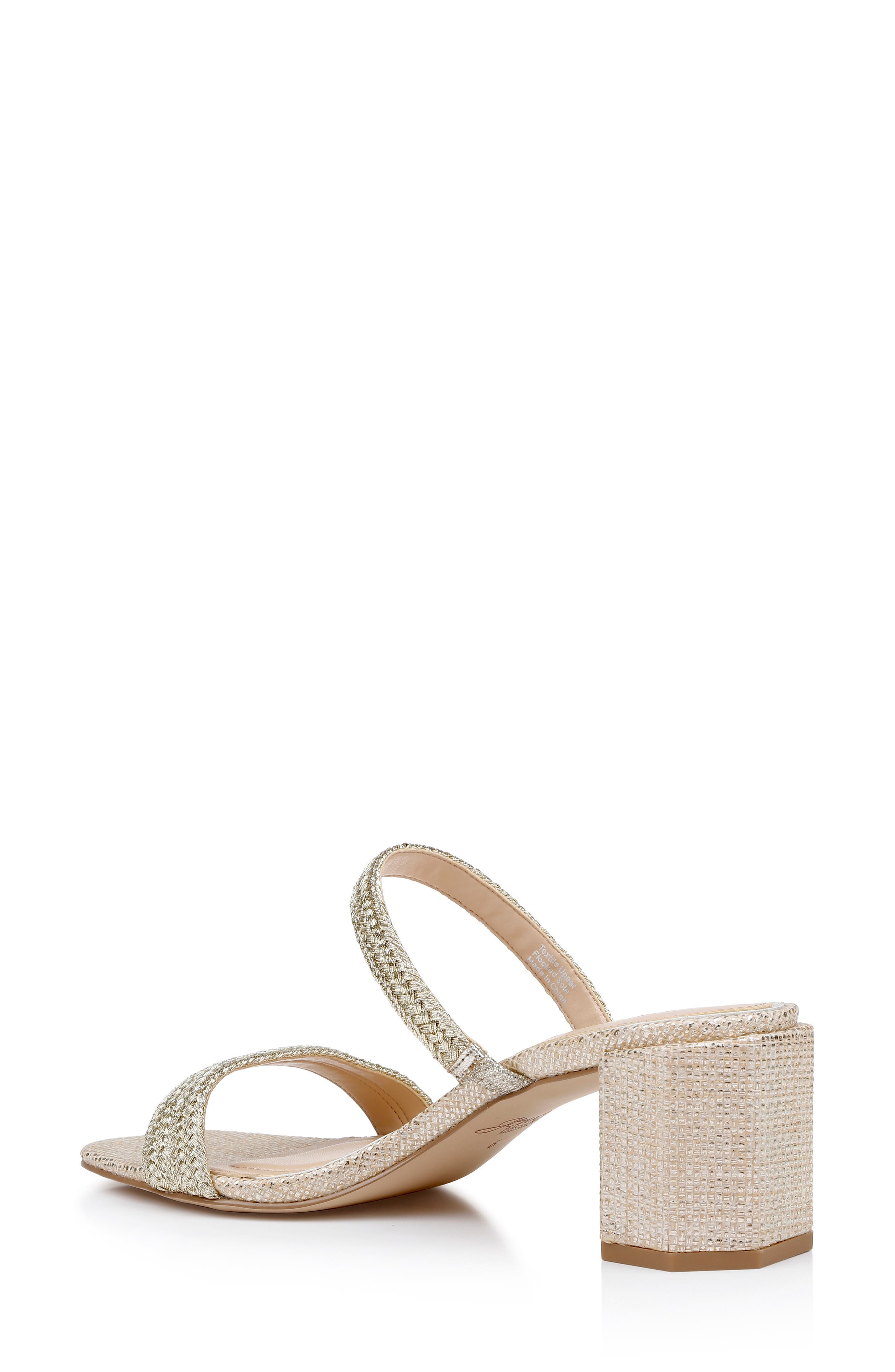 Heat Slide Sandal, Alternate, color, CHAMPAGNE GOLD