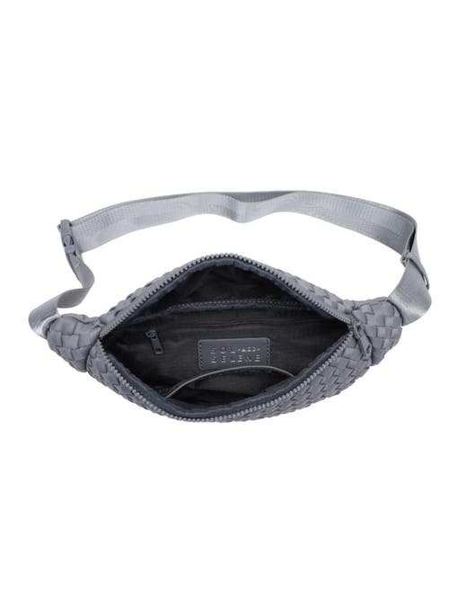Sol And Selene Aim High Belt Bag In Grey