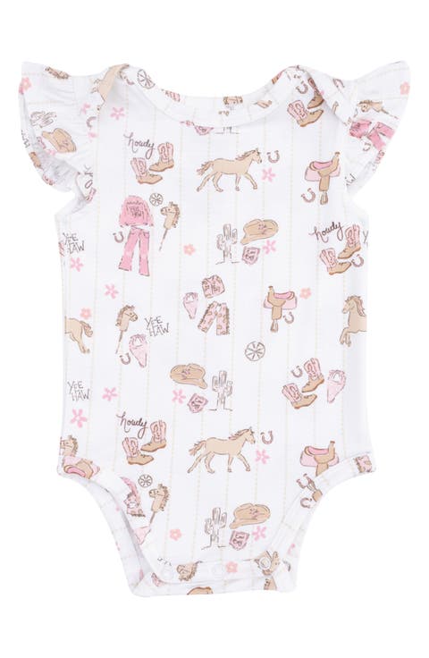 Cowgirl Nursery Print Bodysuit (Baby)