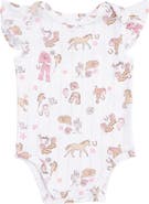 Angel Dear Cowgirl Nursery Print Bodysuit
