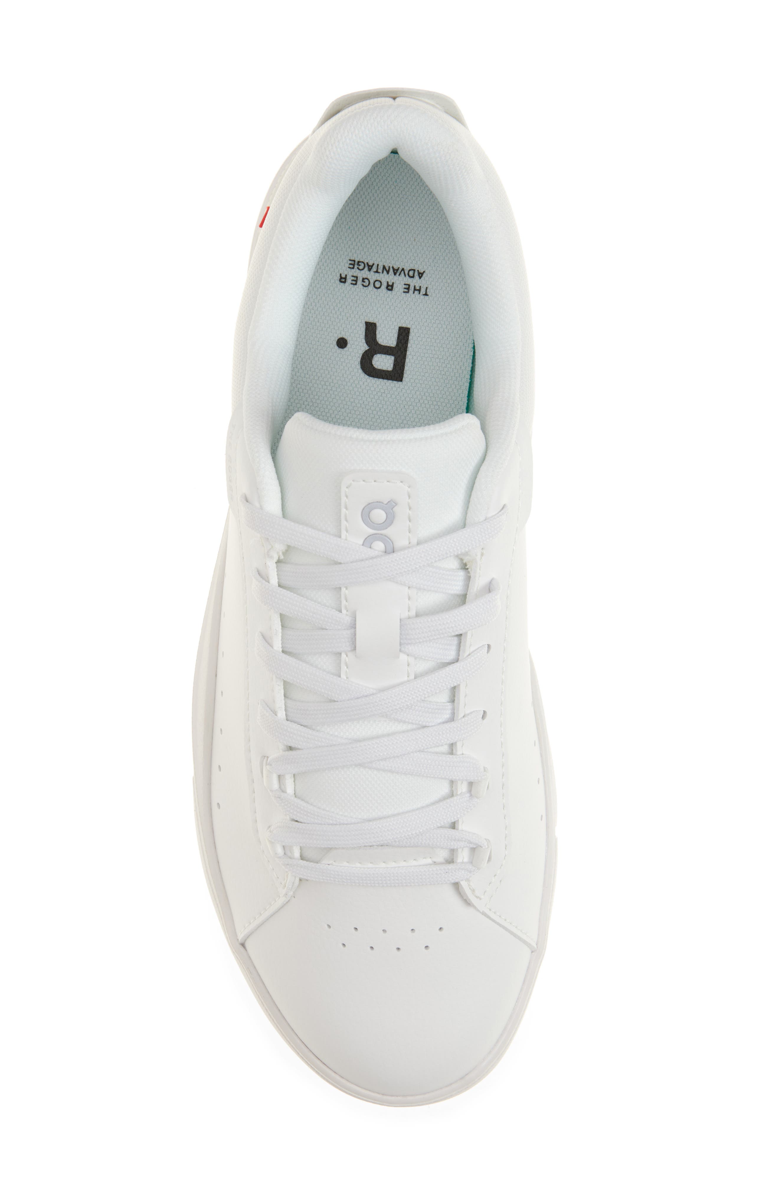 On THE ROGER Advantage Tennis Sneaker, Alternate, color, White/ White