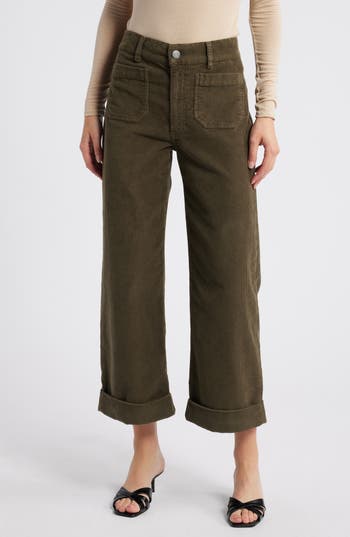 FRAME FRAME '70S CORDUROY WIDE LEG PANTS