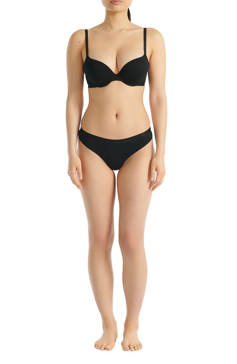 adidas Originals Set of 3 Low Rise Thongs, Alternate, color, Black