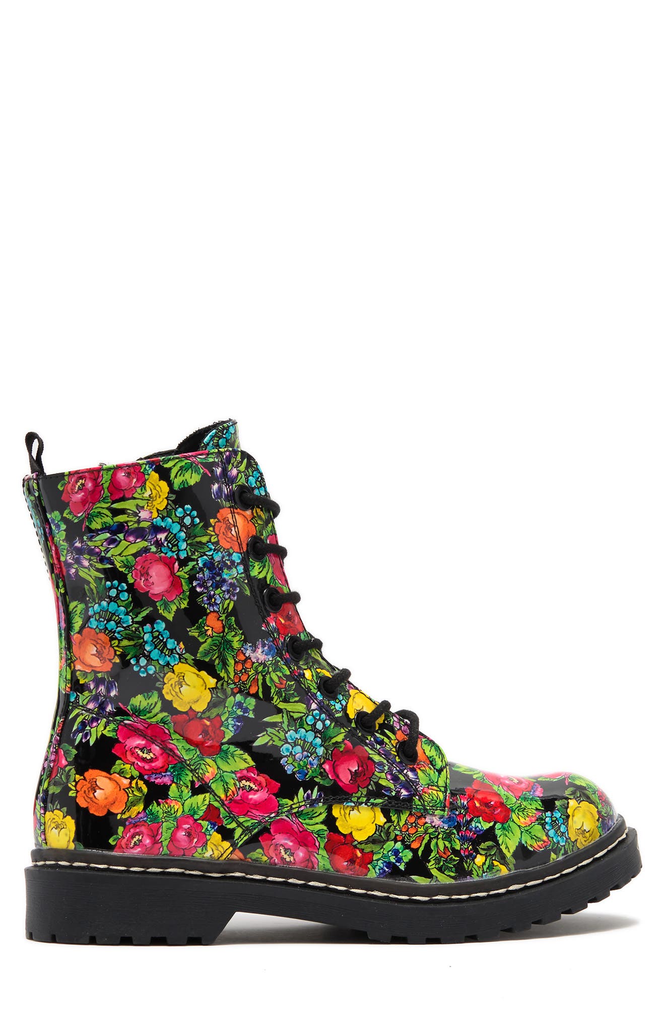 Betsey Johnson Elite Combat Boot, Alternate, color, 