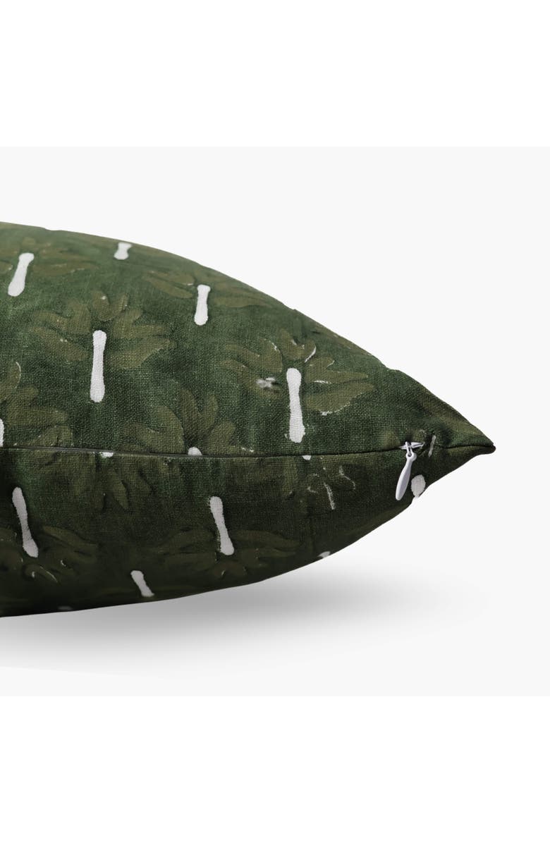 Banyan & Birch Zeenat Lumbar Throw Pillow Cover, Alternate, color, Chive