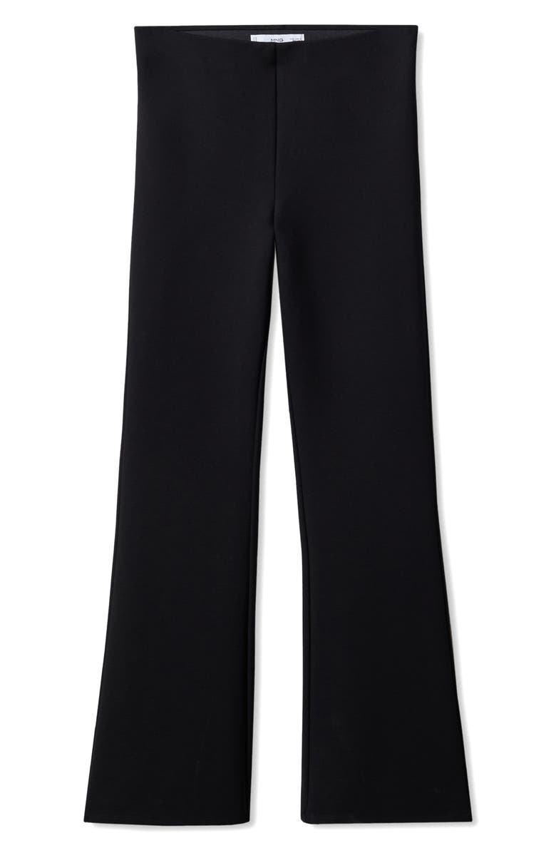 MANGO High Waist Flare Leggings, Alternate, color, 