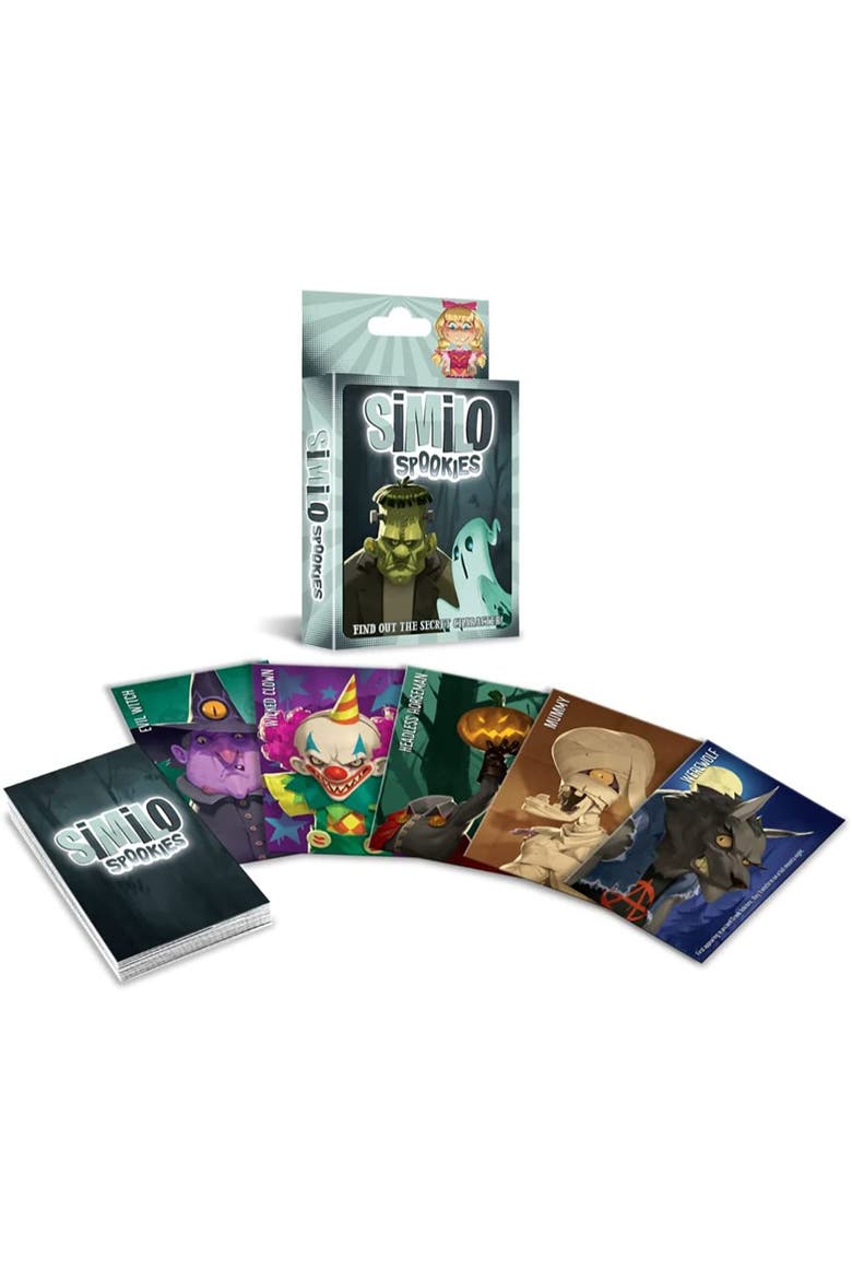 Similo Spookies Cooperative Deduction Card Game 7+, Alternate, color, Multicolored
