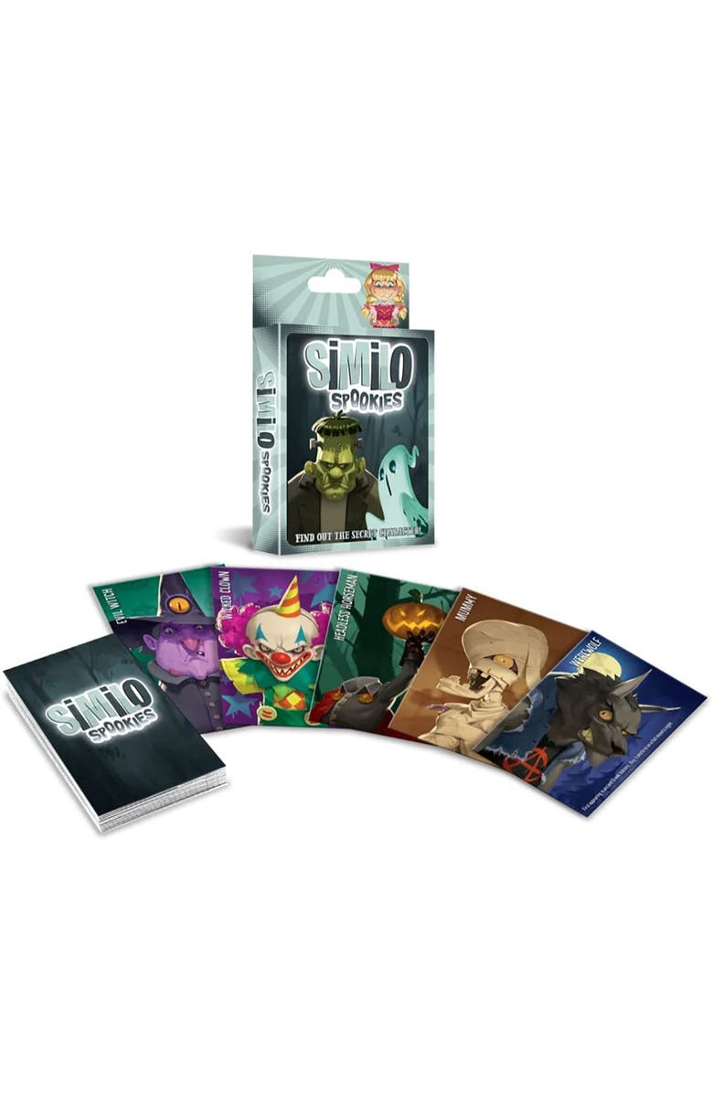 Horrible Guild Similo Spookies Cooperative Deduction Card Game 7+, Alternate, color, Multicolored