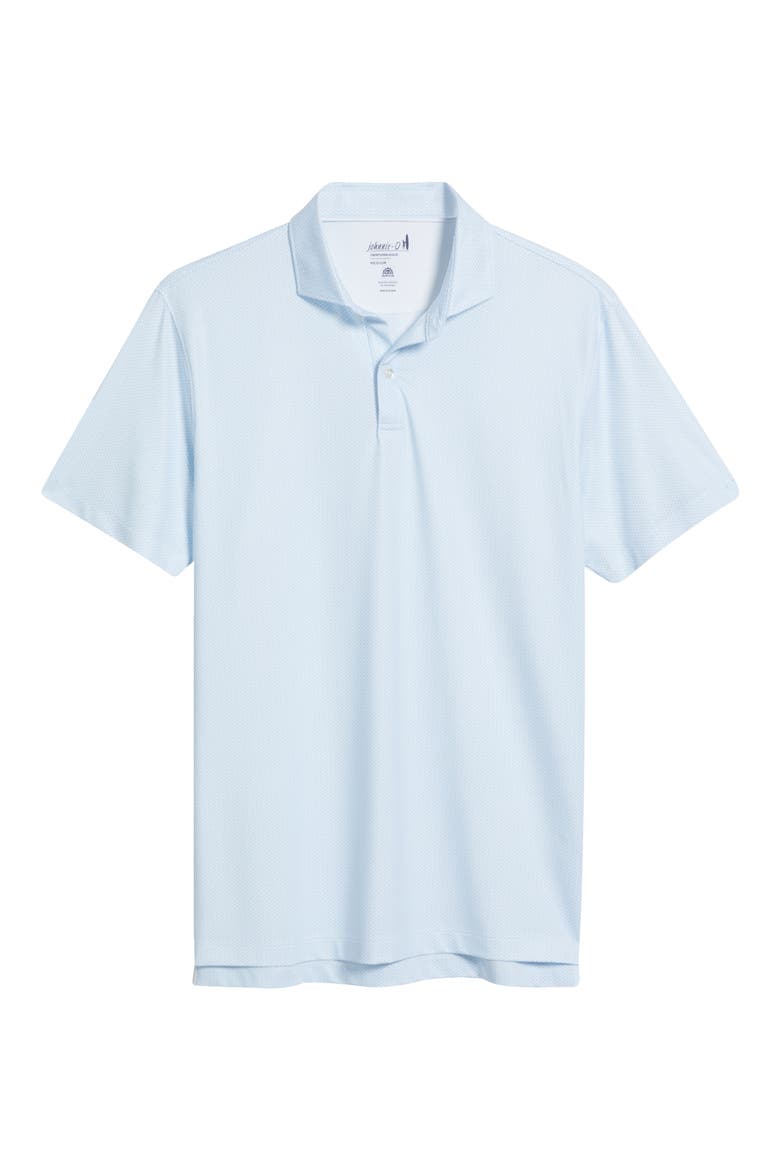 Teo Microprint PREP-FORMANCE Golf Polo, Alternate, color, MALIBLU