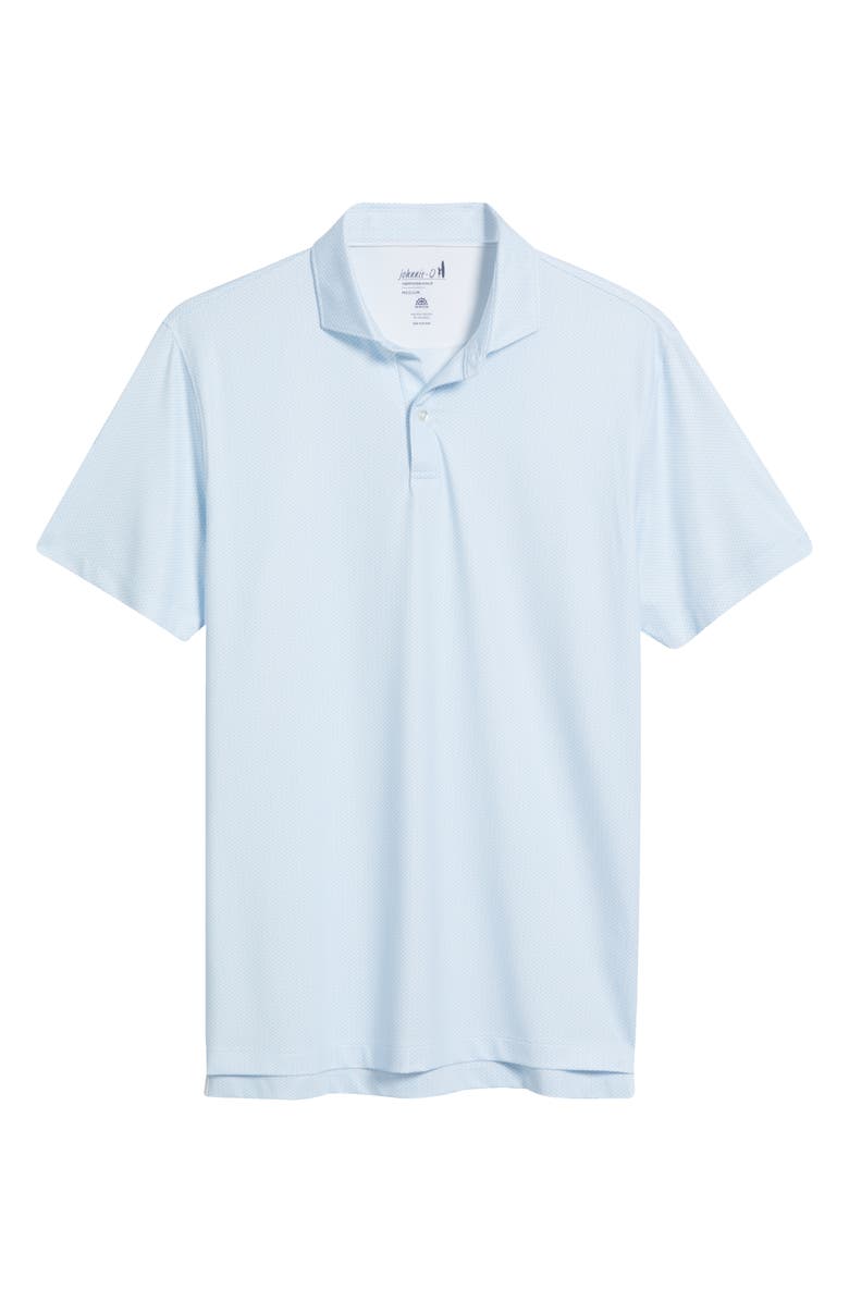 johnnie-O Teo Microprint PREP-FORMANCE Golf Polo, Alternate, color, Maliblu