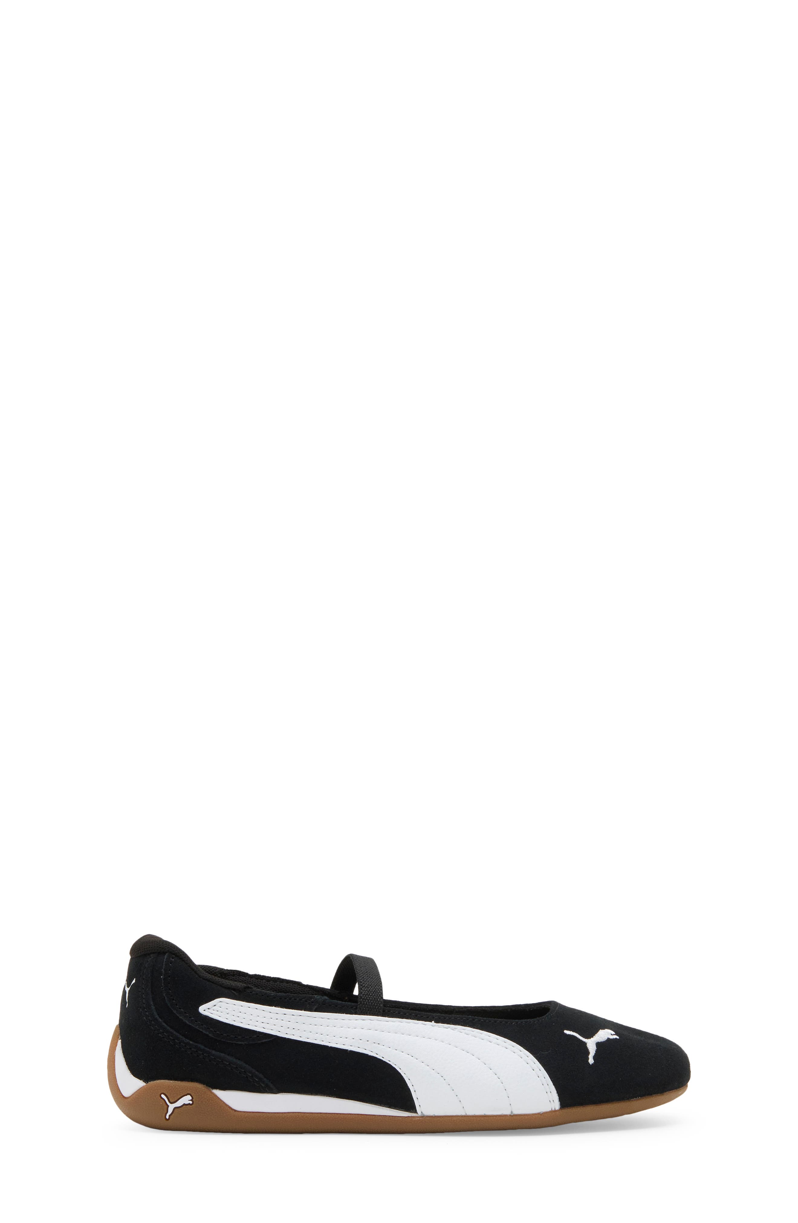 Kids' Replicatch Ballet Sneaker, Alternate, color, PUMA BLACK/ PUMA WHITE