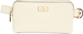 Kate Spade New York saffiano leather zip top belt bag