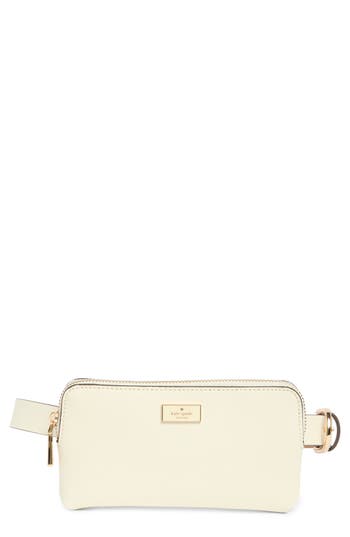Kate Spade New York Saffiano Leather Zip Top Belt Bag