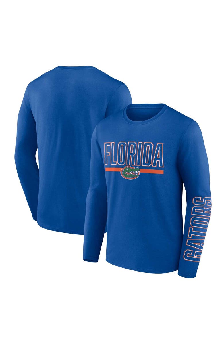 PROFILE Men's Profile Royal Florida Gators Big & Tall Two-Hit Graphic Long Sleeve T-Shirt, Main, color, Royal
