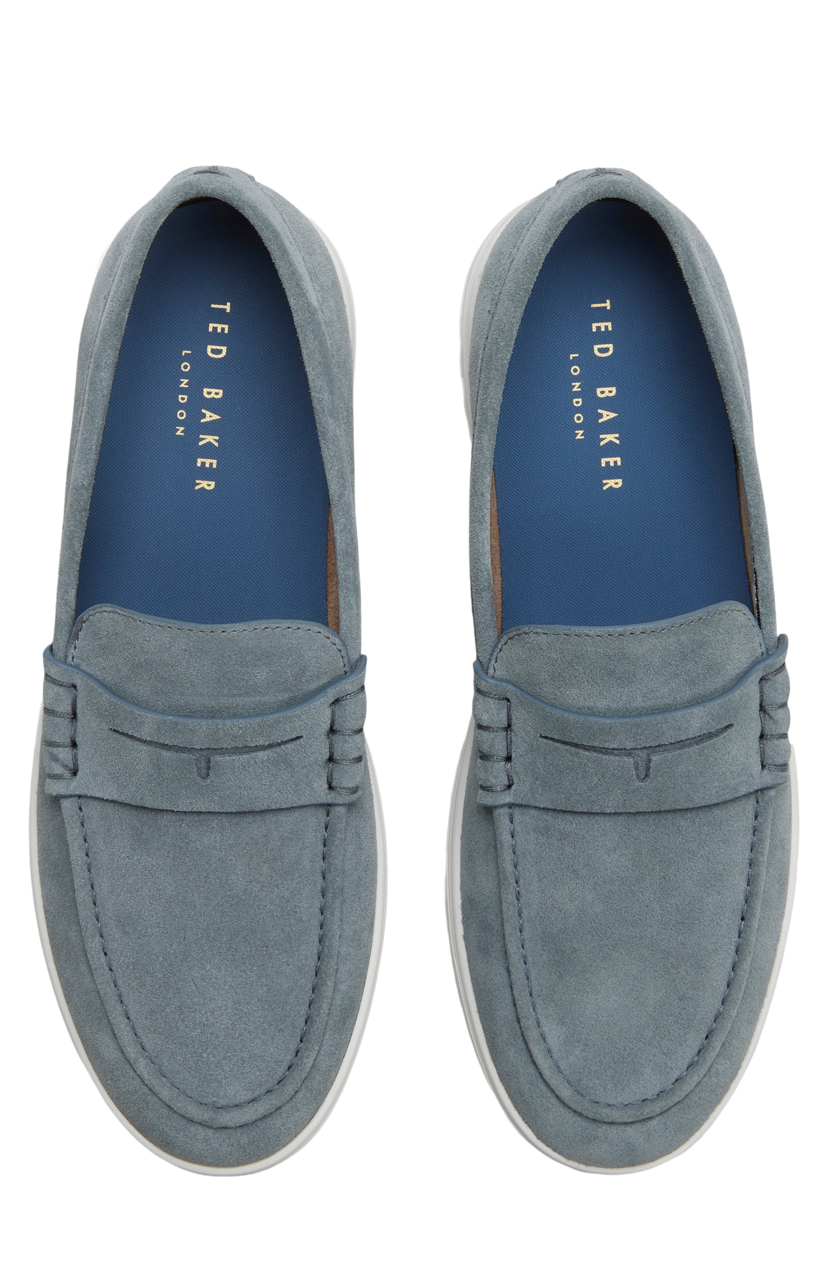 Ted Baker London Hamilton Sneaker Loafer, Alternate, color, Light Blue